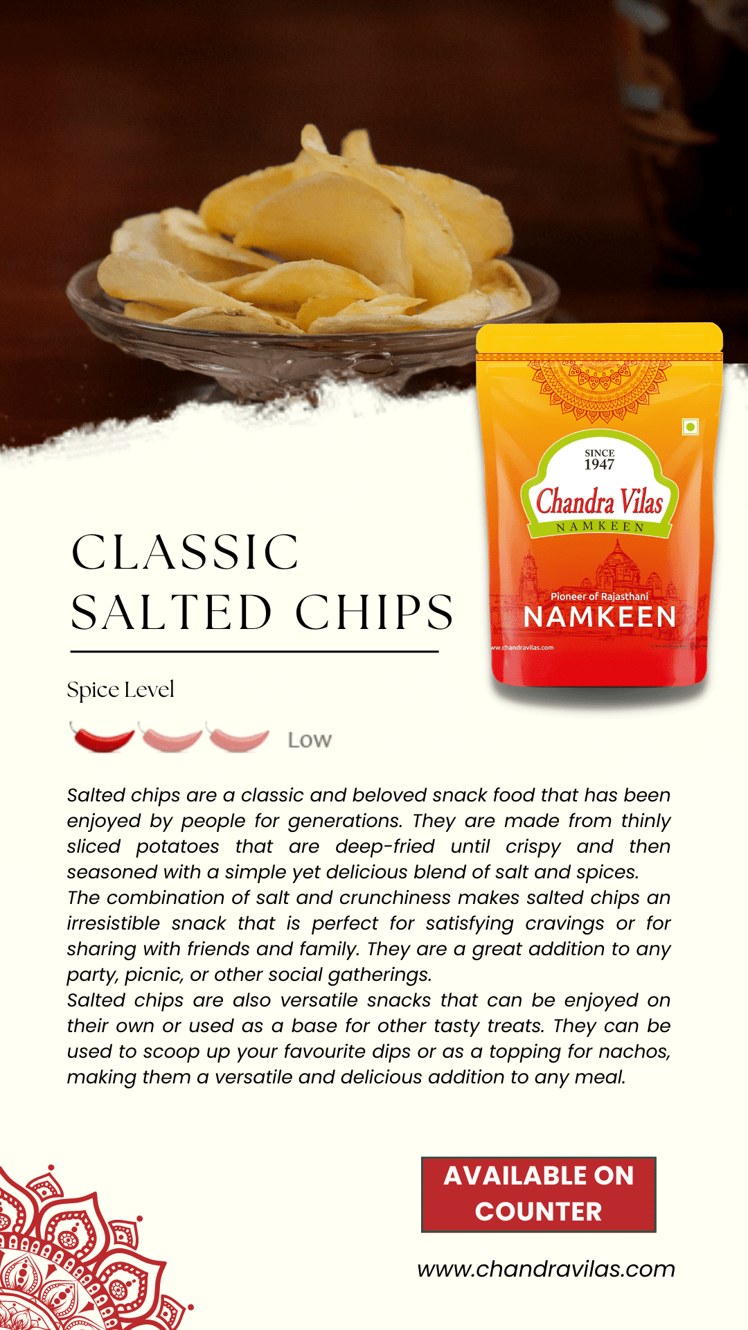 Aloo chips