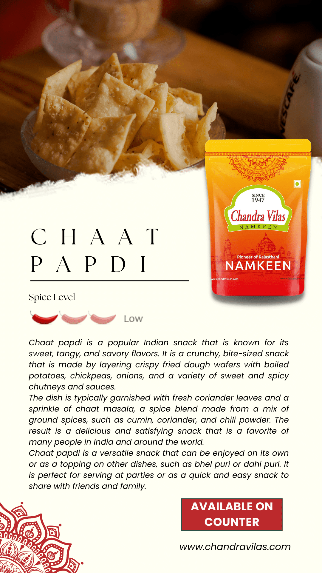 CHAAT Papdi