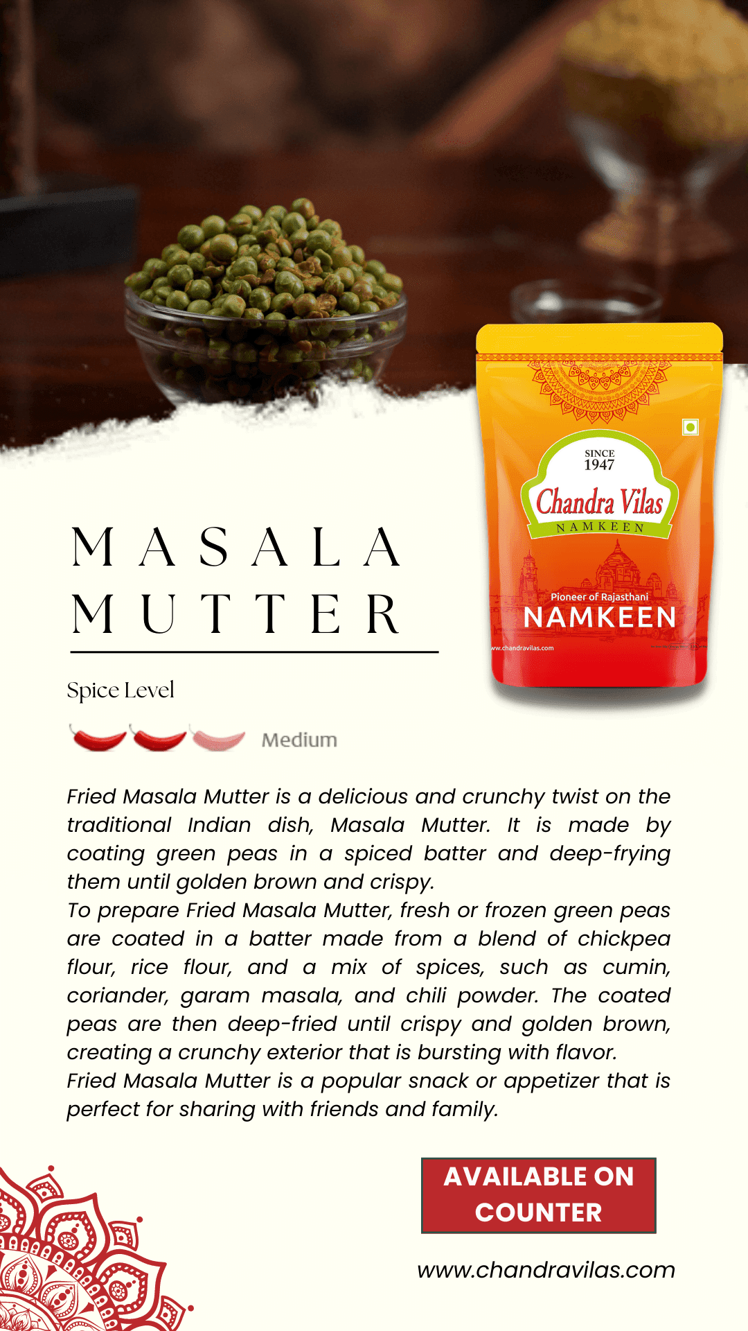 MASALA MUTTER
