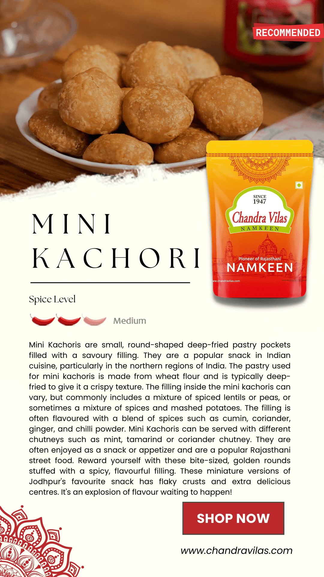 MINI KACHORI