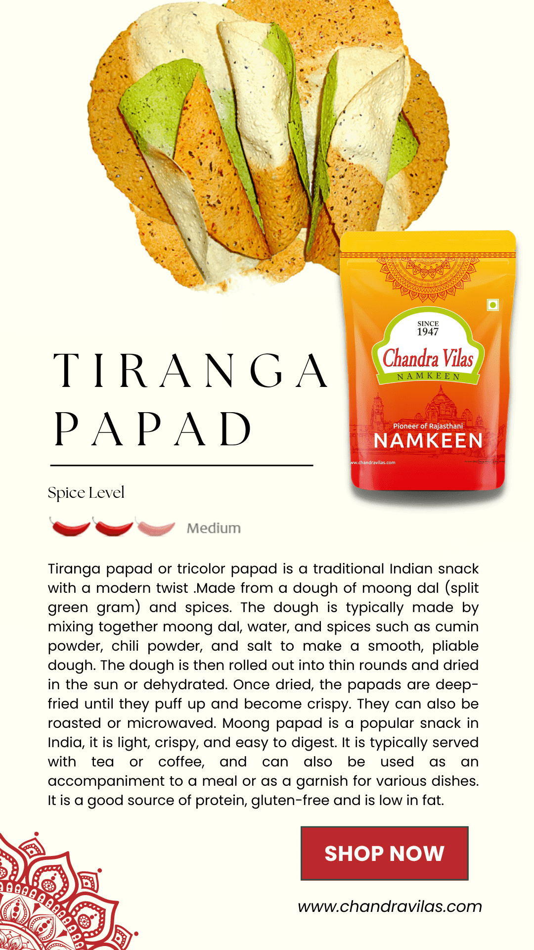 TIRANGA PAPAD